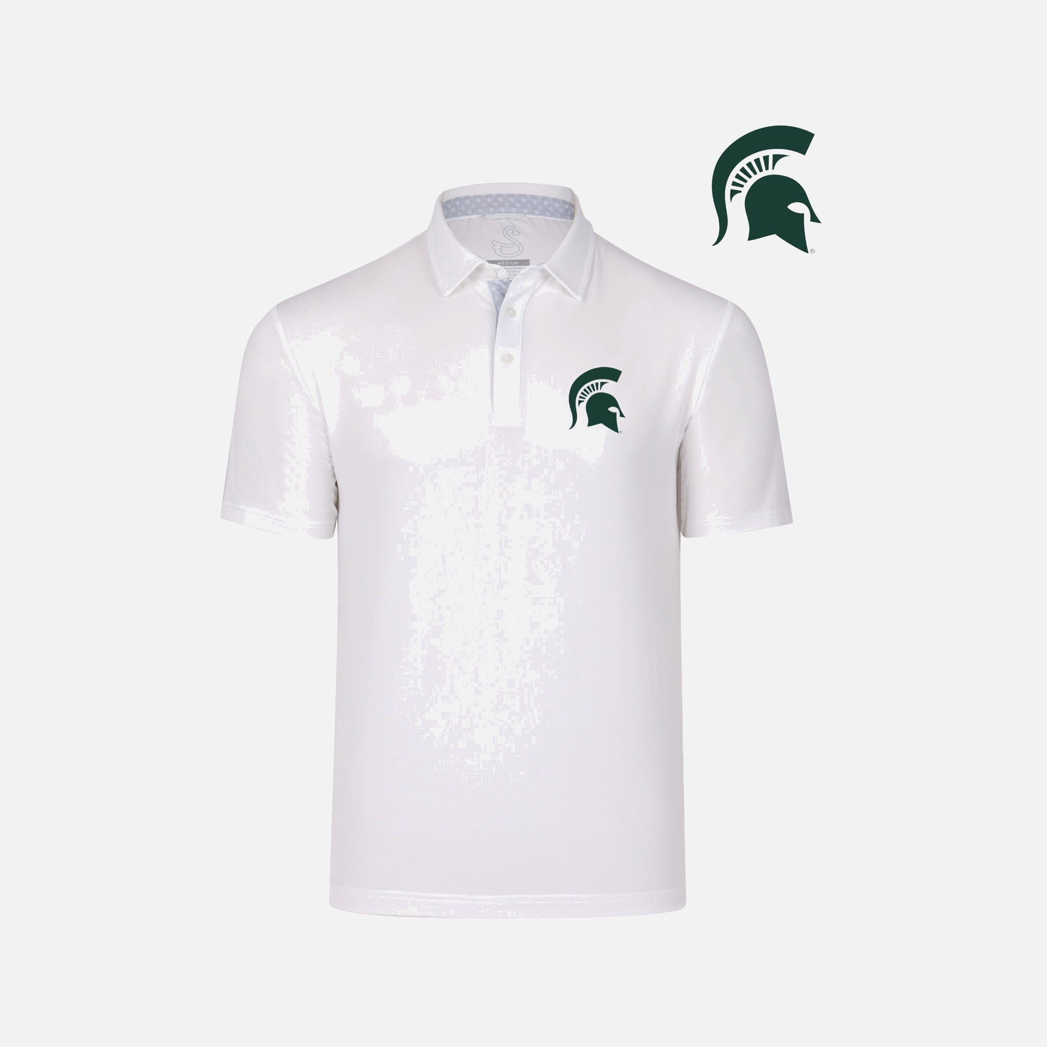 CLUBHAUS “8th Anniversary” S/S Polo M Michigan State James H Polo – Swannies Golf
