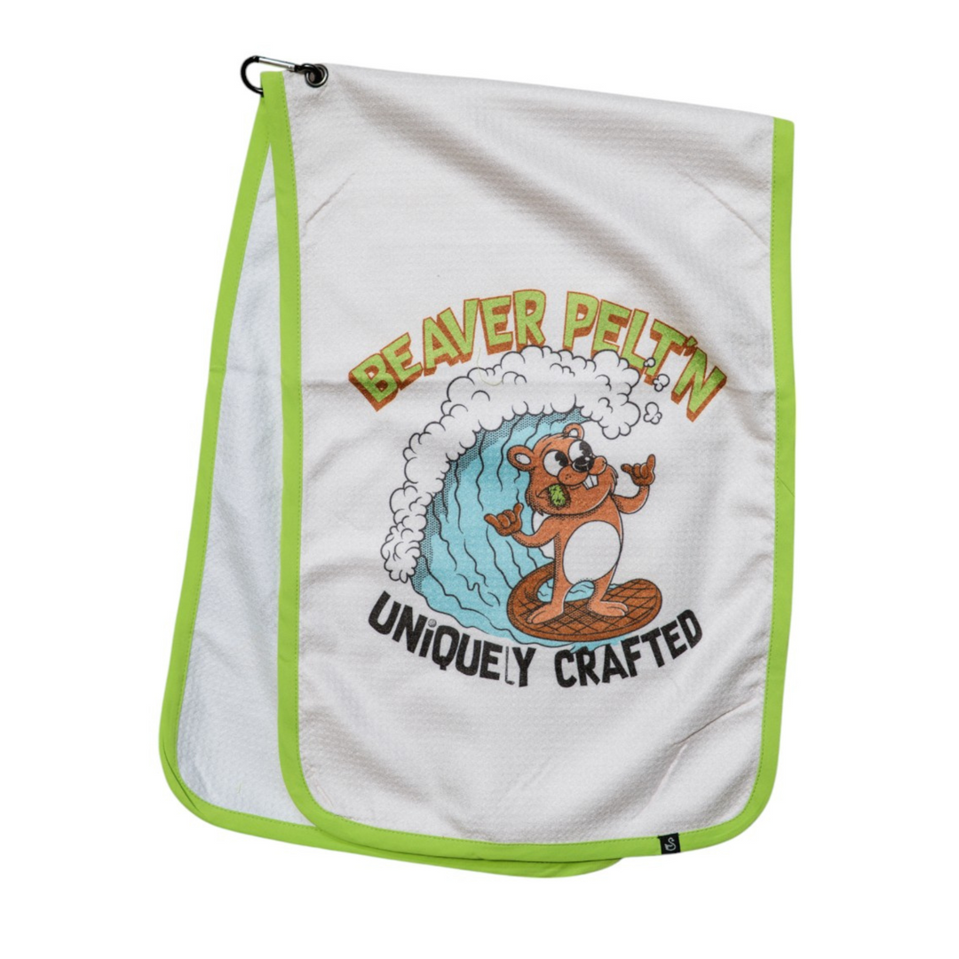 Beaver Golf Towel