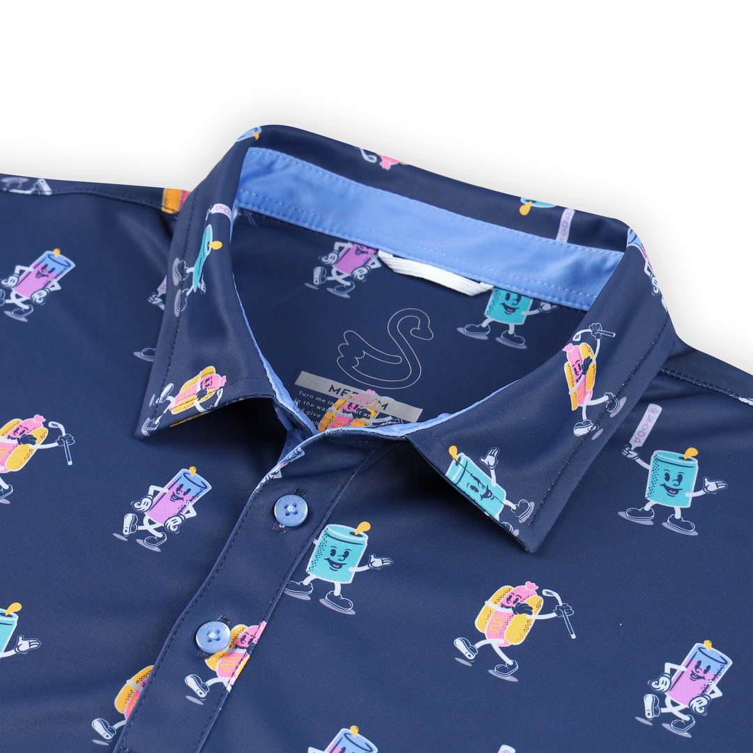 Combs Polo- Hot Dog Golf Polo – Swannies Golf Combs Polo- Hot Dog Golf Polo – Swannies Golf
