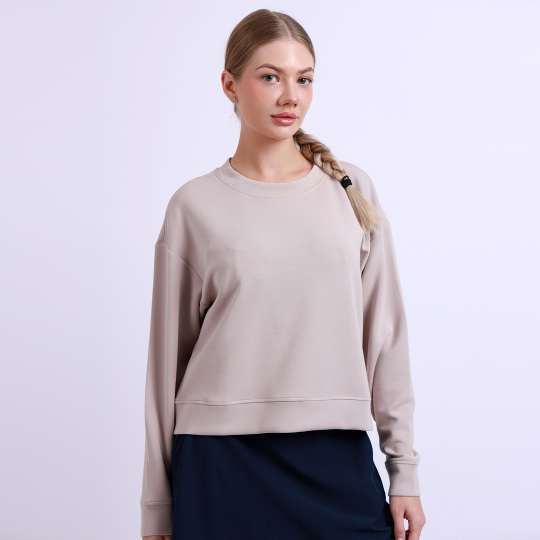 Sienna Cropped Crewneck