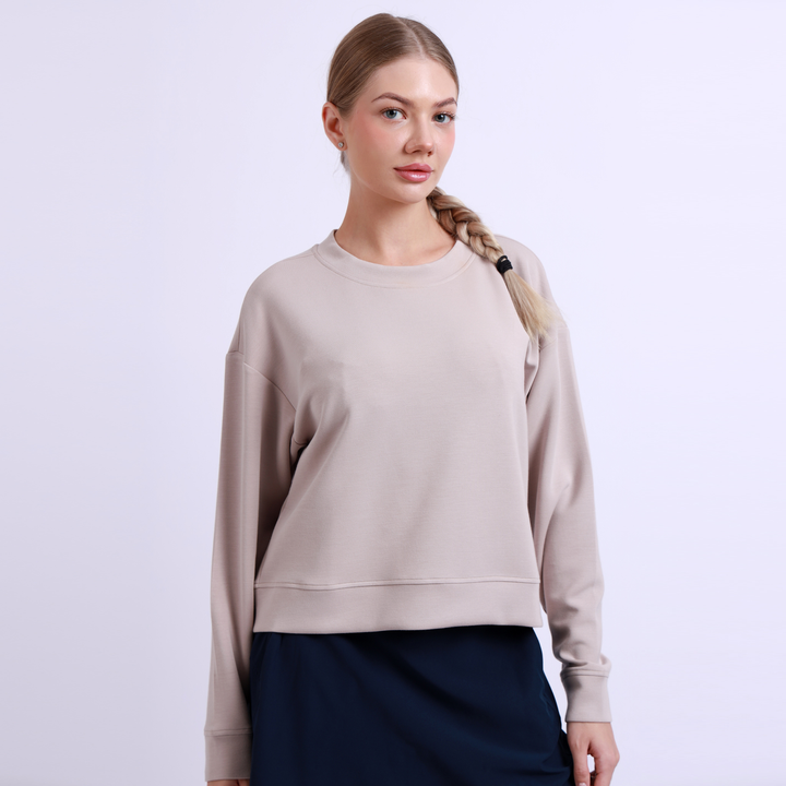Sienna Cropped Crewneck