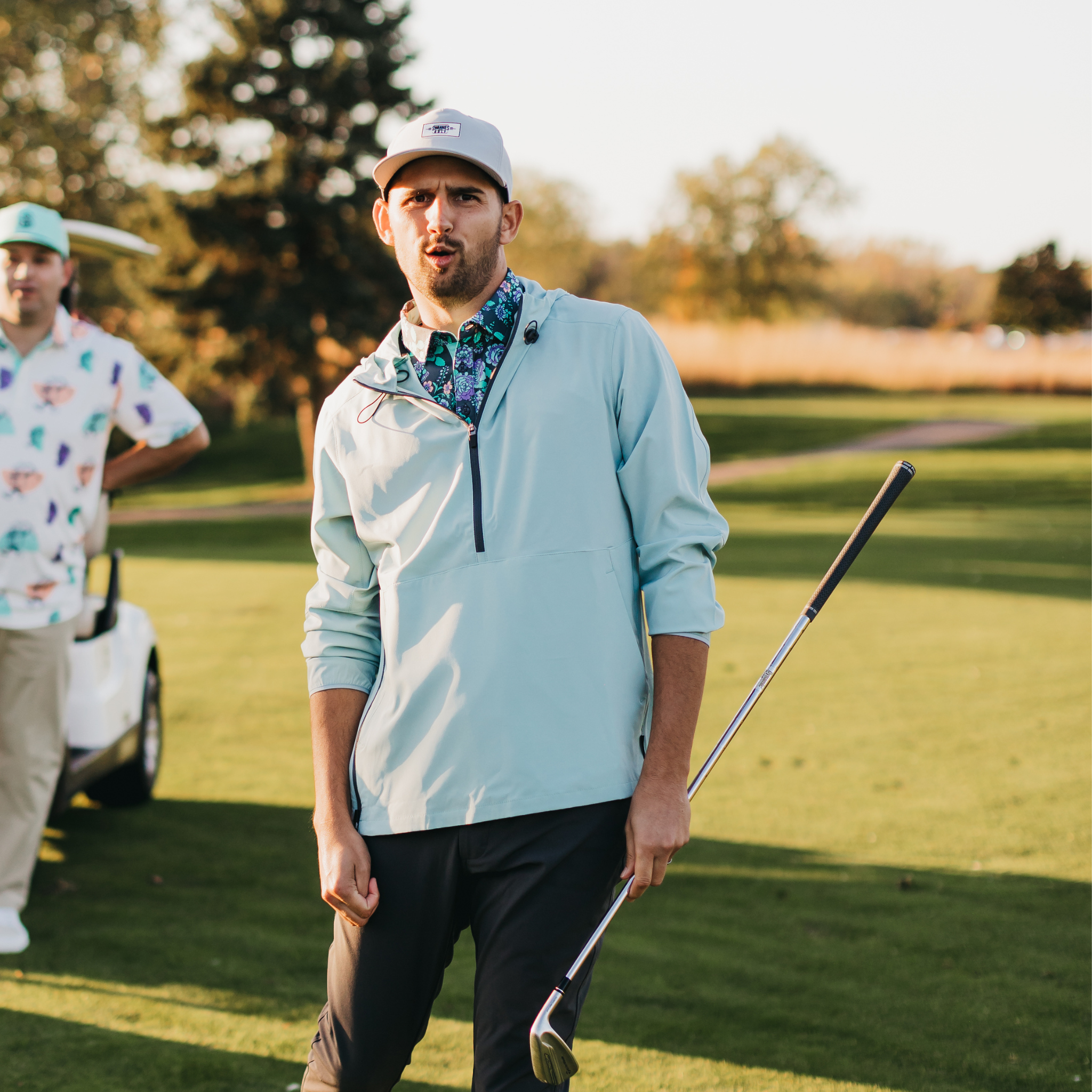 Golf anorak sales