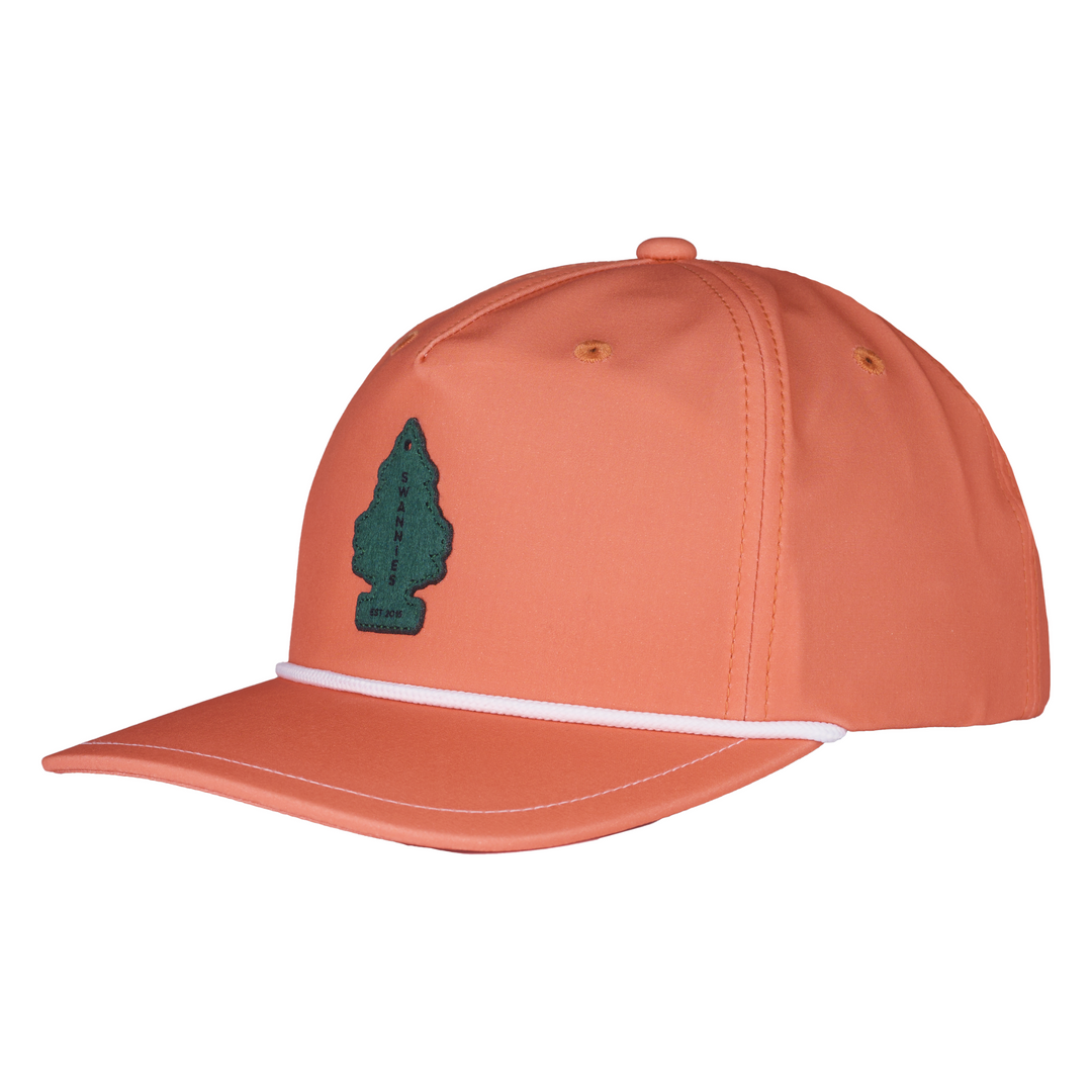 Juniors orange golf hat 