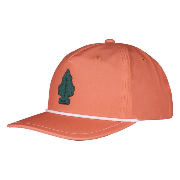 Juniors orange golf hat 