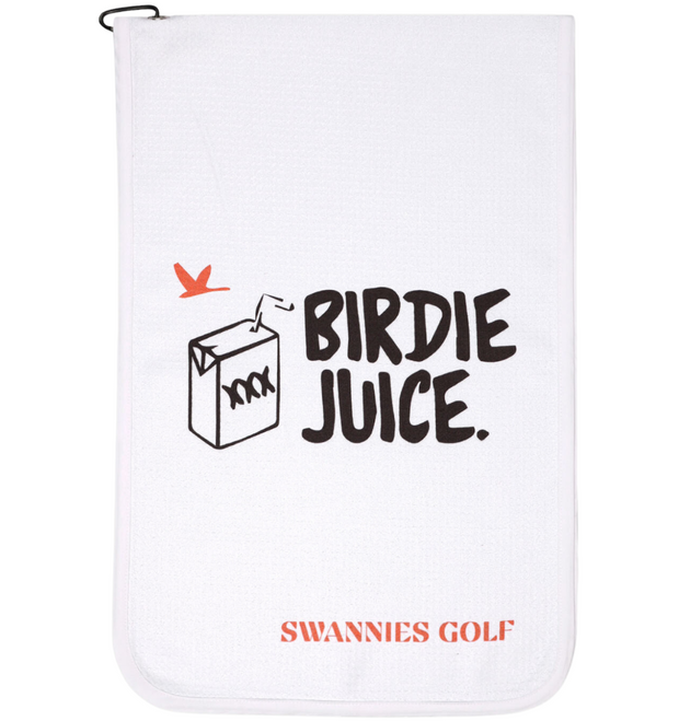 Birdie Juice Golf Towel