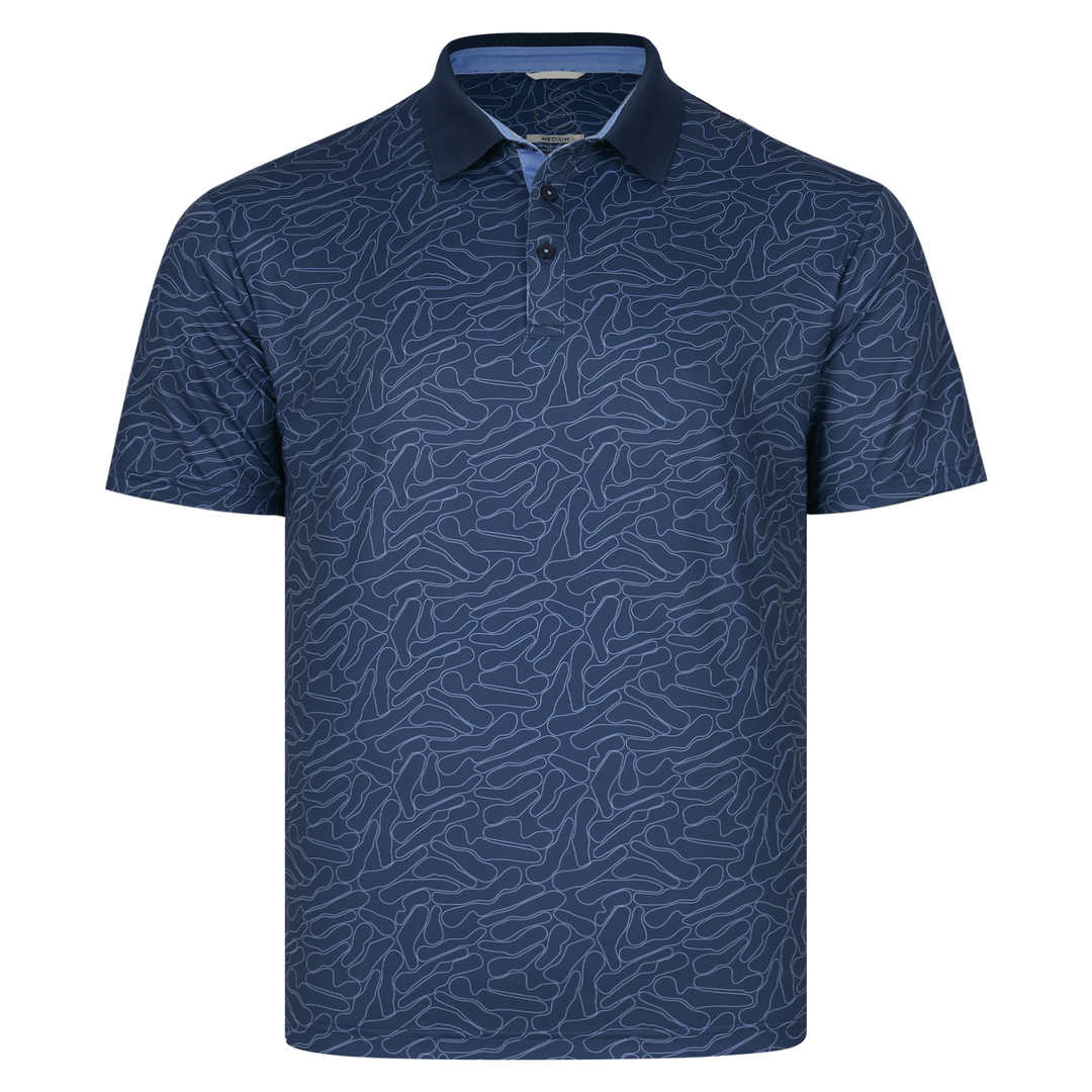 Blue Golf Polo