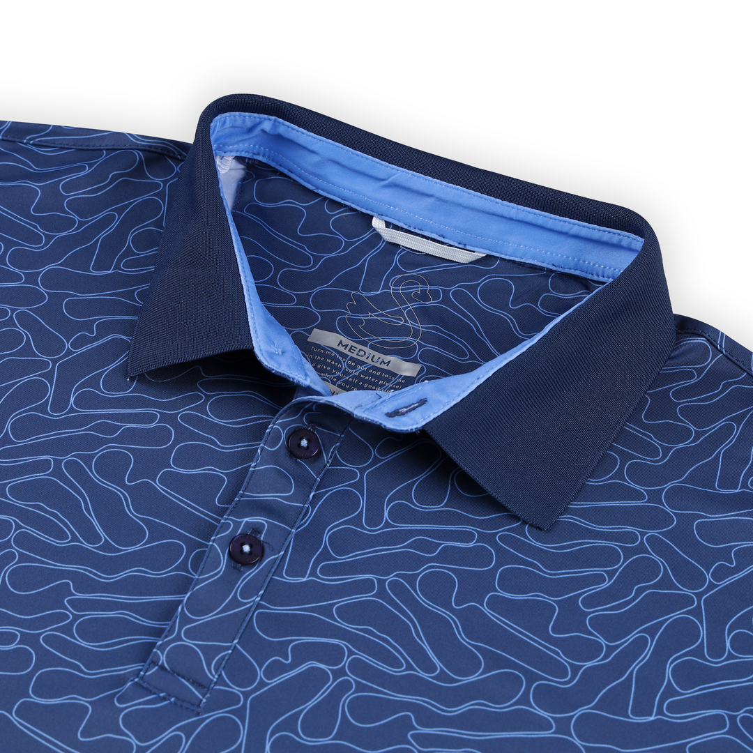 Blue Golf Polo