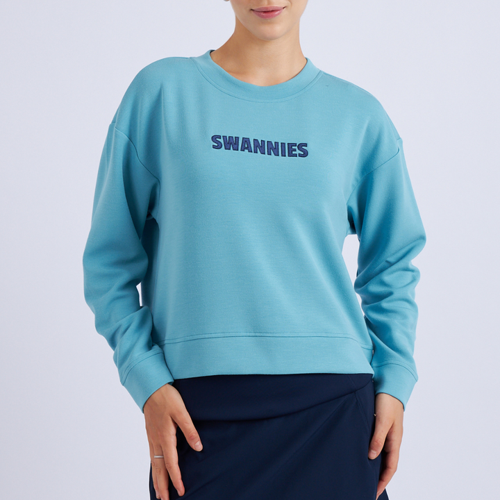 Monica Cropped Crewneck