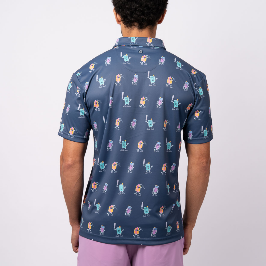 Combs Polo- Hot Dog Golf Polo – Swannies Golf Combs Polo- Hot Dog Golf Polo – Swannies Golf