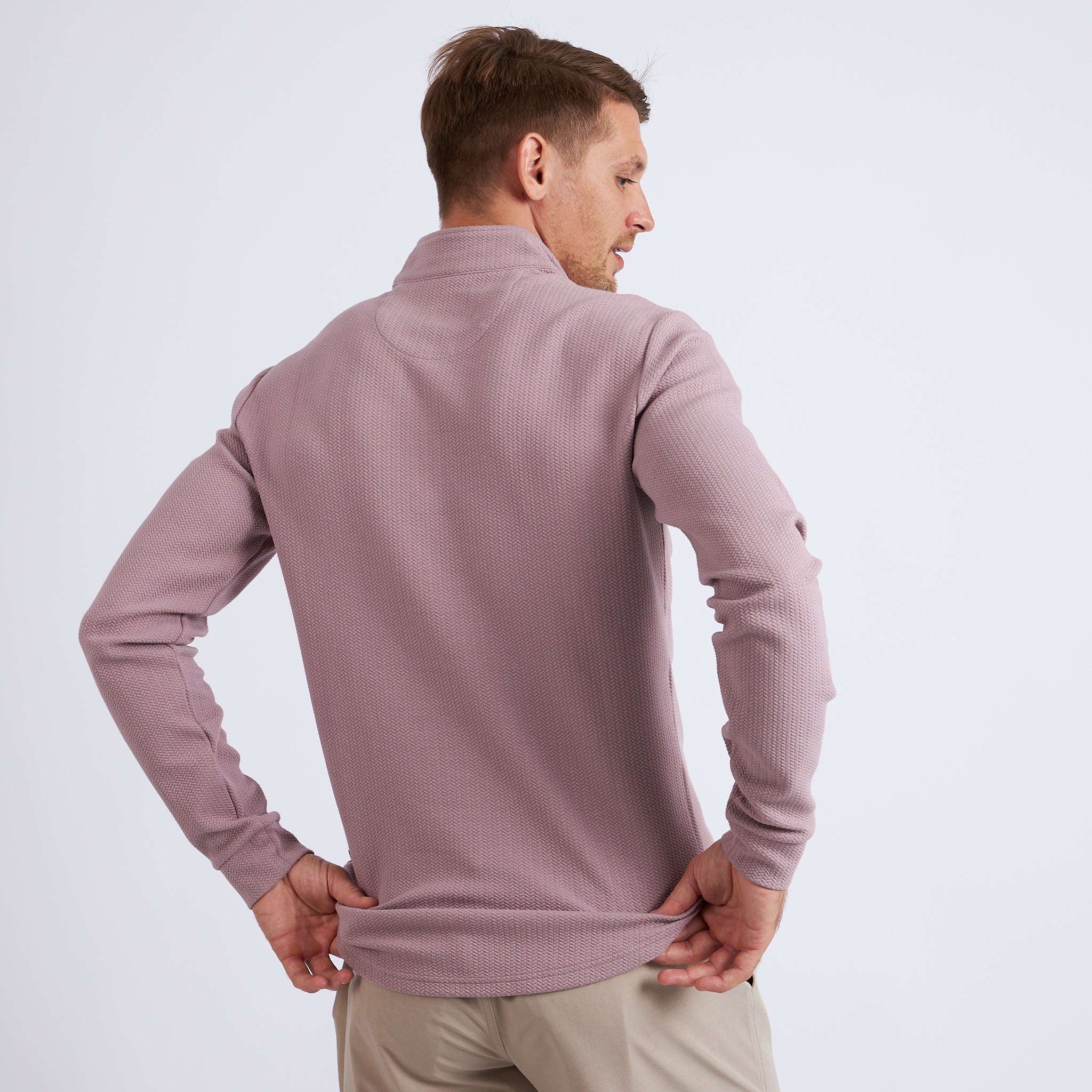 Luke Quarter Zip – Swannies Golf