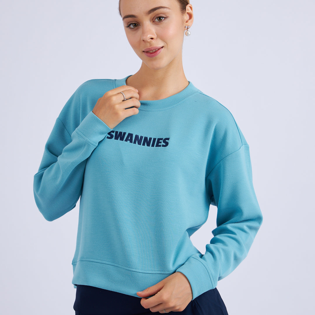 Monica Cropped Crewneck