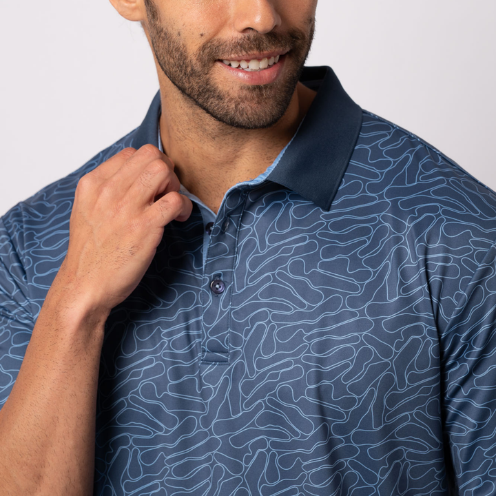 Blue Golf Polo