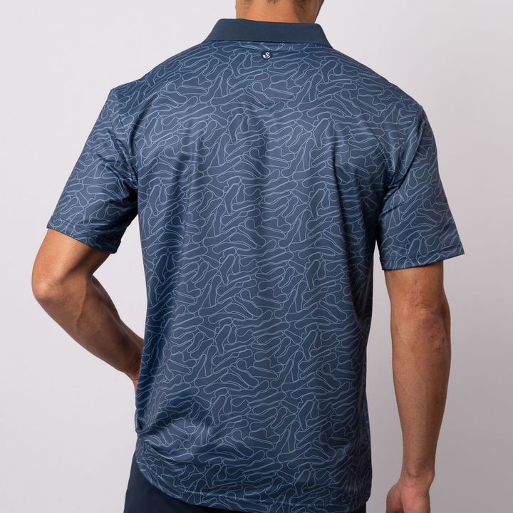 Blue Golf Polo