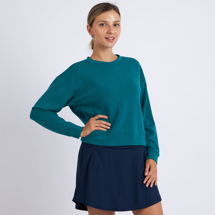 Sienna Cropped Crewneck