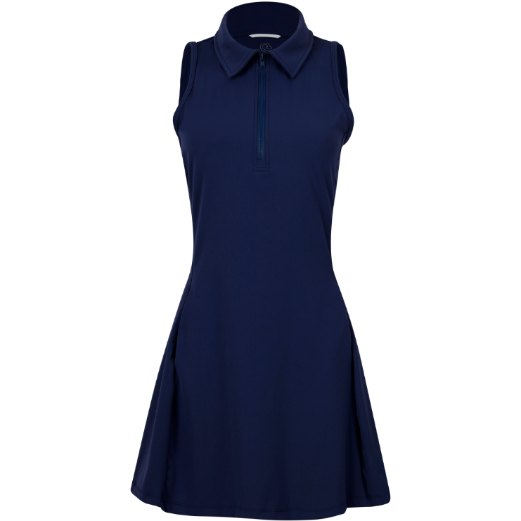 navy blue golf dress Millie Dress – Swannies Golf