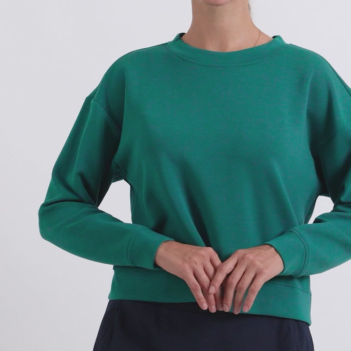 Sienna Cropped Crewneck